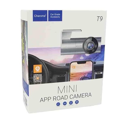 Автомобильный видеорегистратор CHAROME T9 Mini WiFi APP Road Camera (серый)