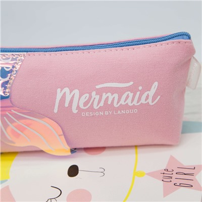 Пенал "Mermaid's tail", pink