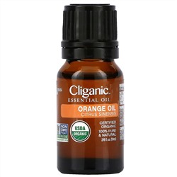 Cliganic, 100% Pure Essential Oil, Orange,  0.33 fl oz (10 ml)