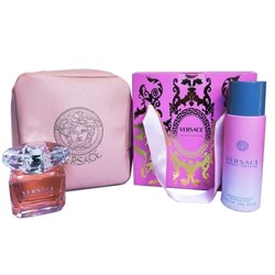 Подарочный парфюмерный набор Versace Bright Crystal 2в1