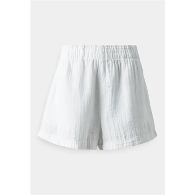 GAP - CRINKLE GAUZE PULL ON - Шорты - белый