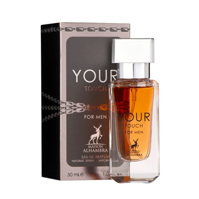 Парфюмерная вода мужская Your Touch For Men (по мотивам Stronger with you ea), 30 мл