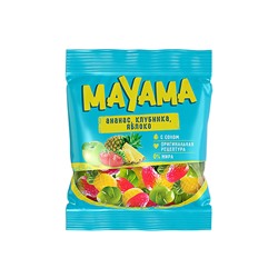 «Mayama», мармелад жевательный в форме ягод и фруктов, 170 г
