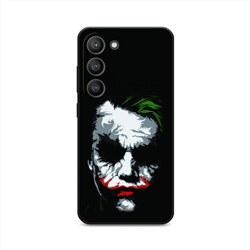 Матовый силиконовый чехол Джокер фильм на Samsung Galaxy S23 5G