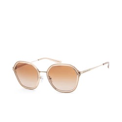 Michael Kors Women's Gold Irregular Sunglasses, Michael Kors