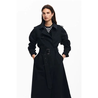 Detachable trench coat