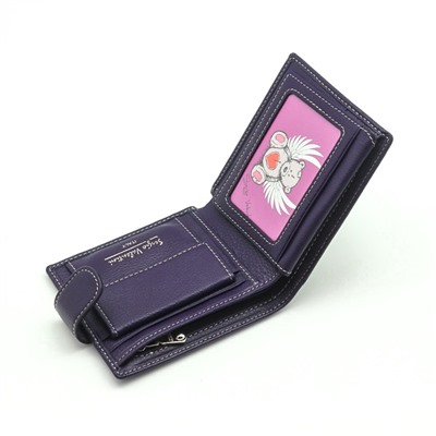 Маленький женский кожаный кошелек Sergio Valentini СВ 8094-014