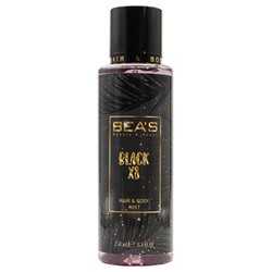 Мист для тела и волос Beas Body & Hair Black XS (Paco Rabanne Black XS for Her) 250 ml