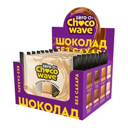 Белый шоколад с кокосом без сахара Chocowave набор, 8 шт. по 60 г