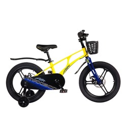 Велосипед 18'' Maxiscoo Air Pro, цвет жёлтый матовый
