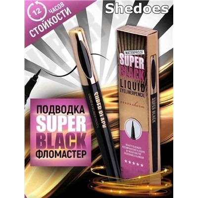 Подводка для глаз Shedoes Super Black eyeliner