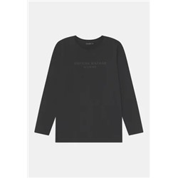 Bruuns Bazaar - KARL OSKAR - рубашка с длинными рукавами - черный