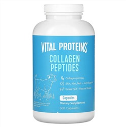 Vital Proteins, пептиды коллагена, 360 капсул