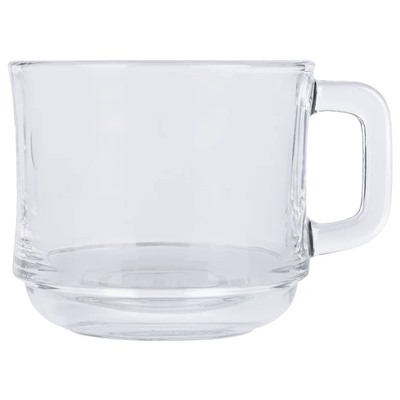 Kaffee- und Teeglas Set, 6-teilig, aus Sodalimeglas