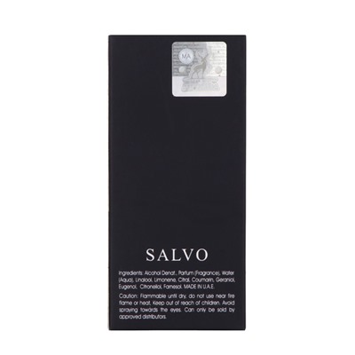 Парфюмерная вода мужская Salvo Intence (по мотивам Dior Sauvage), 30 мл