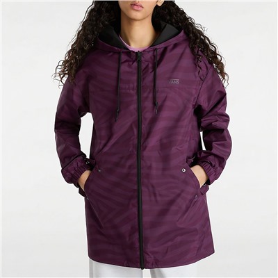 Chaqueta Mercy - reversible - violeta y negro