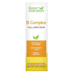 Super Nutrition, комплекс витаминов группы B, 59 мл (2 жидк. унции)