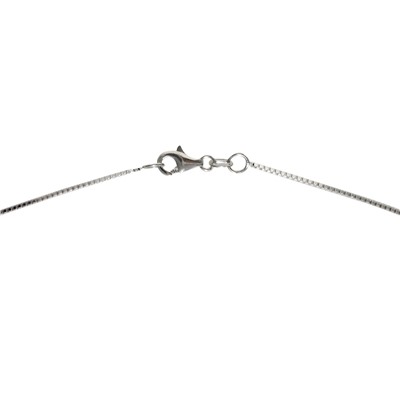 Collar - plata 925 - perla de agua dulce - Ø de la perla: 8.5 - 9 mm