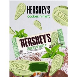 🍫 Шоколад Hershey's Cookies&Mint - 24 шт