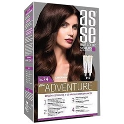 Asse Hair Color System Saç Boyası Tarçın No: 5.74