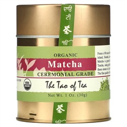 The Tao of Tea, органический матча, церемониального класса, 30 г (1 унция)