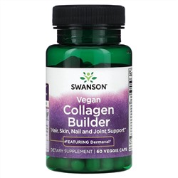 Swanson, Vegan Collagen Builder, 60 растительных капсул