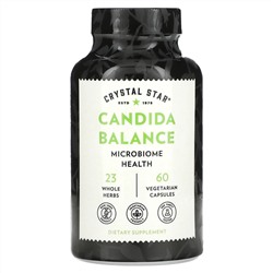 Crystal Star, Candida Balance, 60 вегетарианских капсул