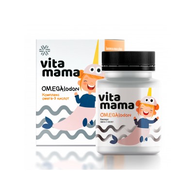 OMEGAlodon (классик), комплекс омега-3 кислот - Vitamama