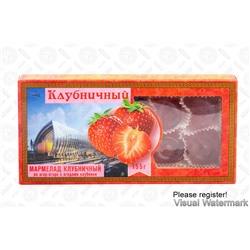 Мармелад на агар-агаре с клубникой, кунжутом и льном "Симферополь.Аэропорт" 155 гр