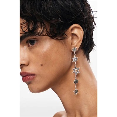 Zalio star cascade earrings