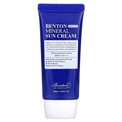 Benton, Минеральный солнцезащитный крем Skin Fit, SPF 50 / PA ++++, 50 мл (1,69 жидк. Унции)