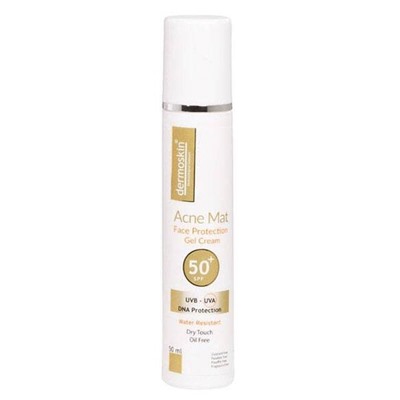 Dermoskin Acne Mat Face Protection Gel Cream Spf 50 50 ML Güneş Kremi