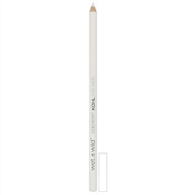 Wet n Wild, Карандаш для глаз Color Icon Kohl Liner Pencil, оттенок You're Always White!, 1,4 г