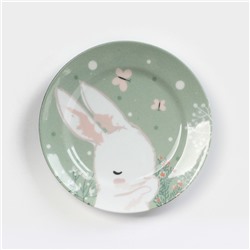 Тарелка Bunny, d=17.5 см, фарфор