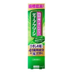 KAO DEEP CLEAN Зубная паста для профилактики кариеса и гингивита,со вкусом мяты и зеленого чая 100г