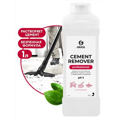 Средство для очистки после ремонта "Cement Remover" (канистра 1л)