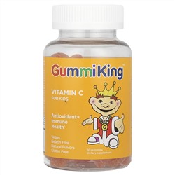 GummiKing, витамин C для детей, 60 жевательных таблеток