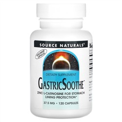 Source Naturals, GastricSoothe, 37,5 мг, 120 капсул
