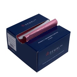 Фольга DEWAL с тиснением в коробке, розовая ,13 мкм,размер  127 мм*279 мм ( 500 листов/кор) DEWAL MR-02-13 pink