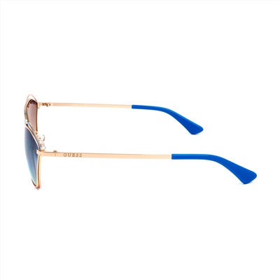 Guess - gafas de sol de mujer - dorado - cristales: azul degradado - índice de protección UV: cat. 2