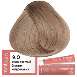 Крем-краска для волос AMBIENT 9.0, Tefia