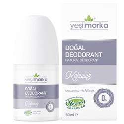 Yeşilmarka Doğal Deodorant Kokusuz 50 ML