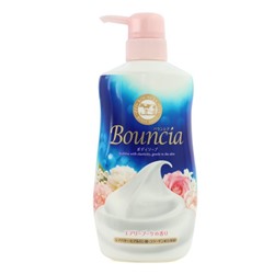 COW Bouncia Сливочный гель для душа с нежным цветочным ароматом бутылка-дозатор 500 мл