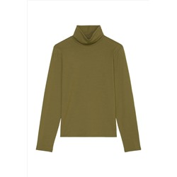 Marc O'Polo - LONG SLEEVE TURTLE NECK - Рубашка с длинным рукавом - темно-коричневый