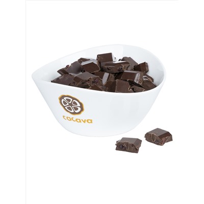 Тёмный шоколад с брусникой, 70 % какао (Доминикана), в наличии с начала апреля 2024 г.