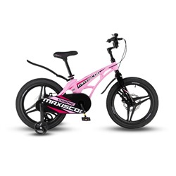 Велосипед 18'' Maxiscoo Cosmic Deluxe, цвет розовый матовый