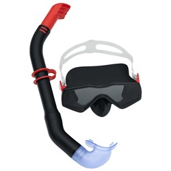 Набор для плавания Aqua Prime Snorkel Mask: маска, трубка, от 14 лет, цвет МИКС 24071