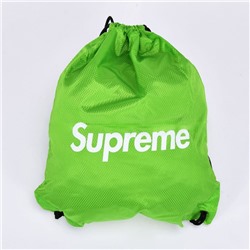 Рюкзак мешок S*uрreme цвет зелёный арт 1391