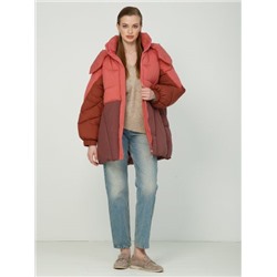 Куртка женская 12411-22050 multicolor-brown/pink