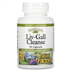 Natural Factors, Liv-Gall Cleanse, 90 капсул